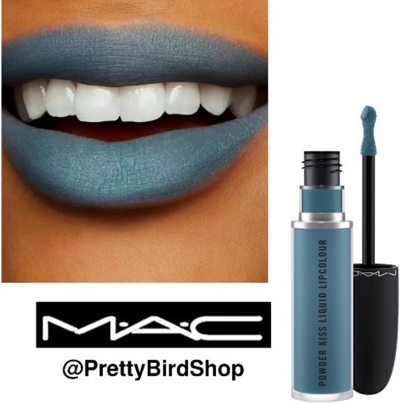 MAC GOOD JEANS Liquid Lipstick NIB Powder Kiss - Picture 3 of 6